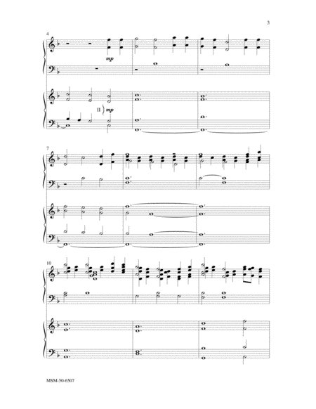 Lord, Whose Love in Humble Service (Choral Score)
