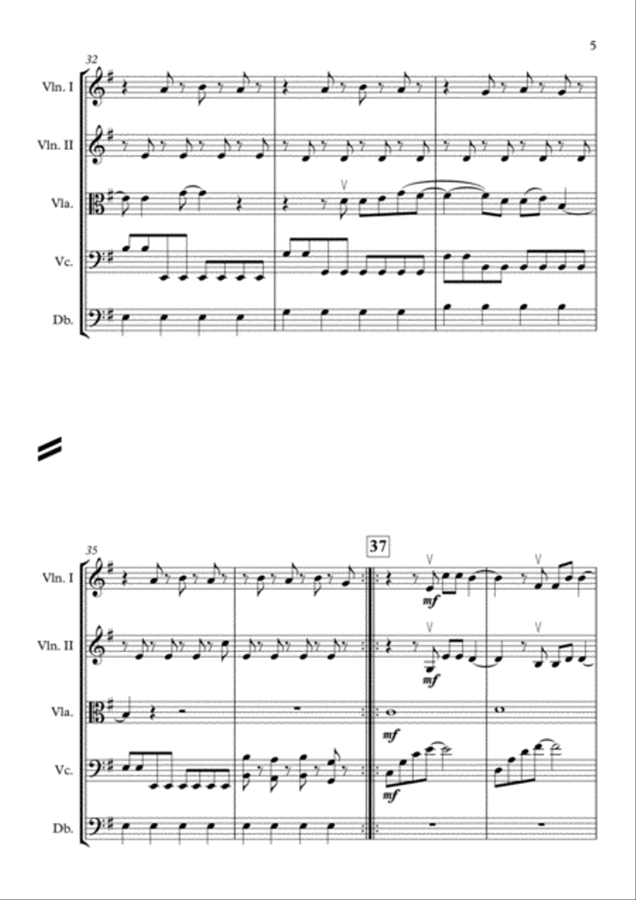 Titanium String Orchestra scores gallery preview page 5