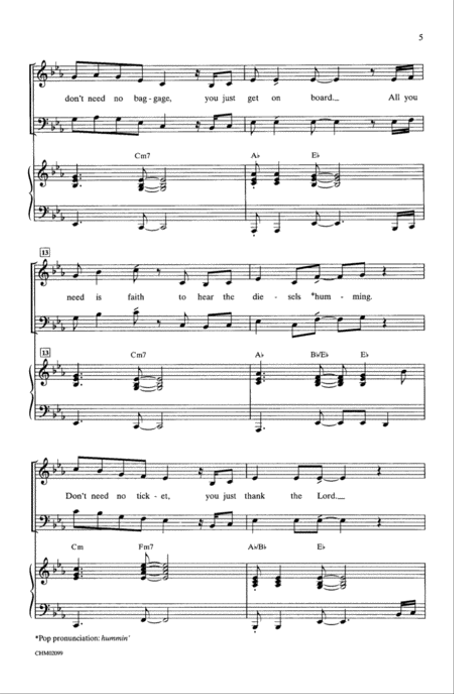 People Get Ready People Get Ready 3-Part scores gallery preview page 4