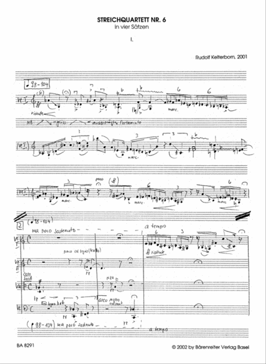 <br>Sheet music extract
