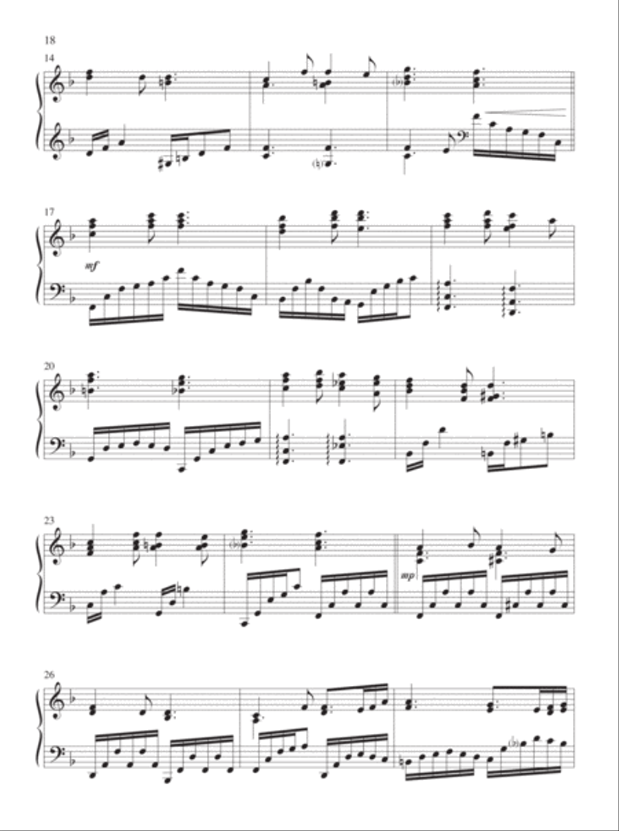 The Cross of Christ Piano Solo scores gallery preview page 10