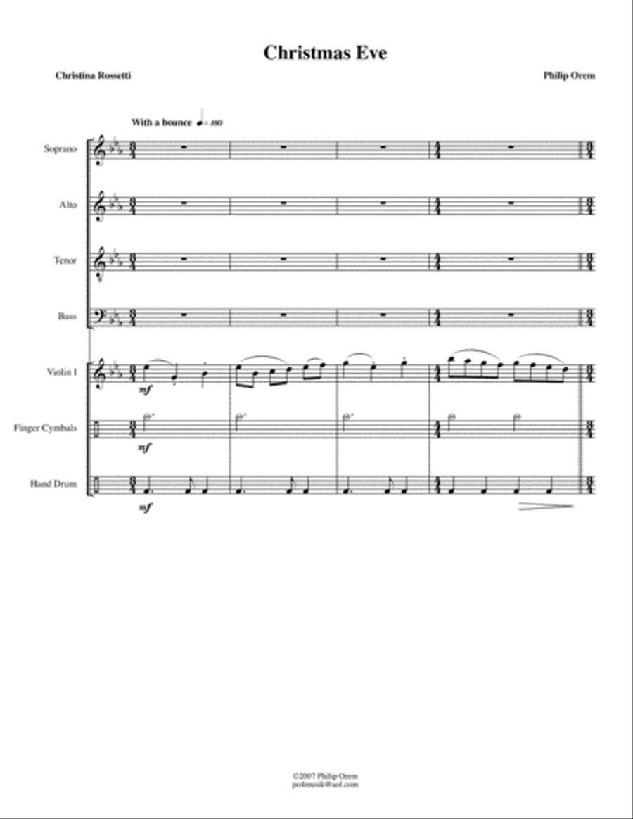 Three Christmas Motets Three Christmas Motets 4-Part scores gallery preview page 3