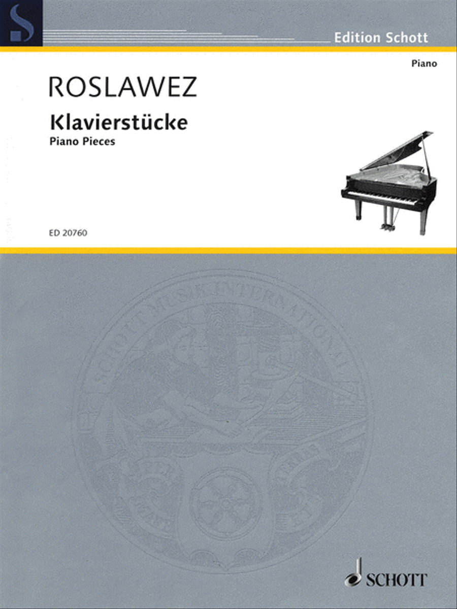 Piano Pieces Piano Pieces Piano Solo scores gallery preview page 1