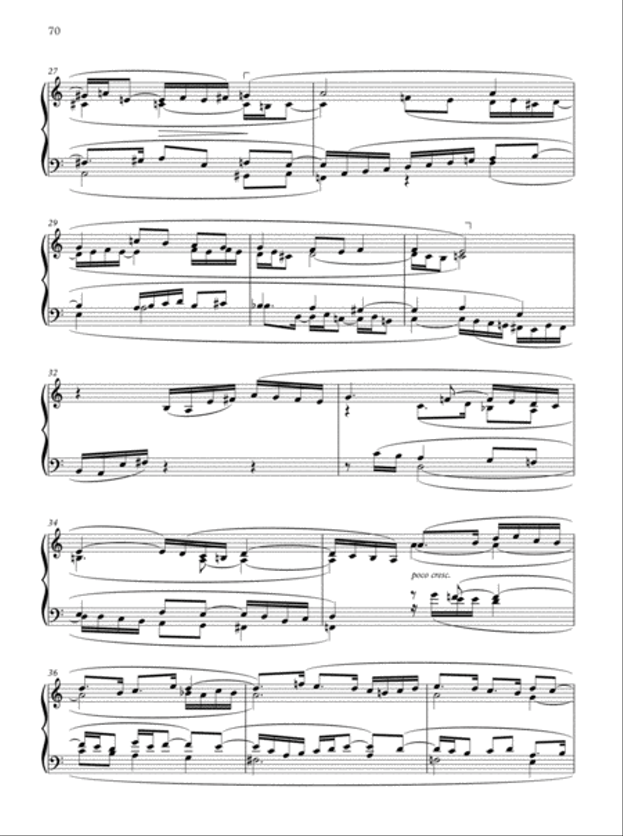 Oxford Book of Lent and Easter Organ Music for Manuals Organ Solo scores gallery preview page 70