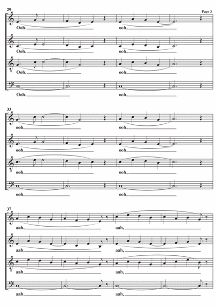 Going Home A Cappella SATB image number null