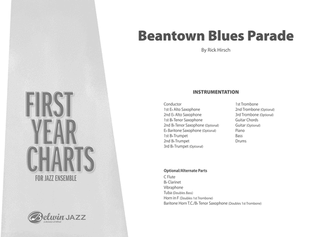 Beantown Blues Parade: Score