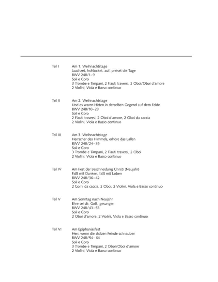 Christmas Oratorio Christmas Oratorio SSATB scores gallery preview page 12
