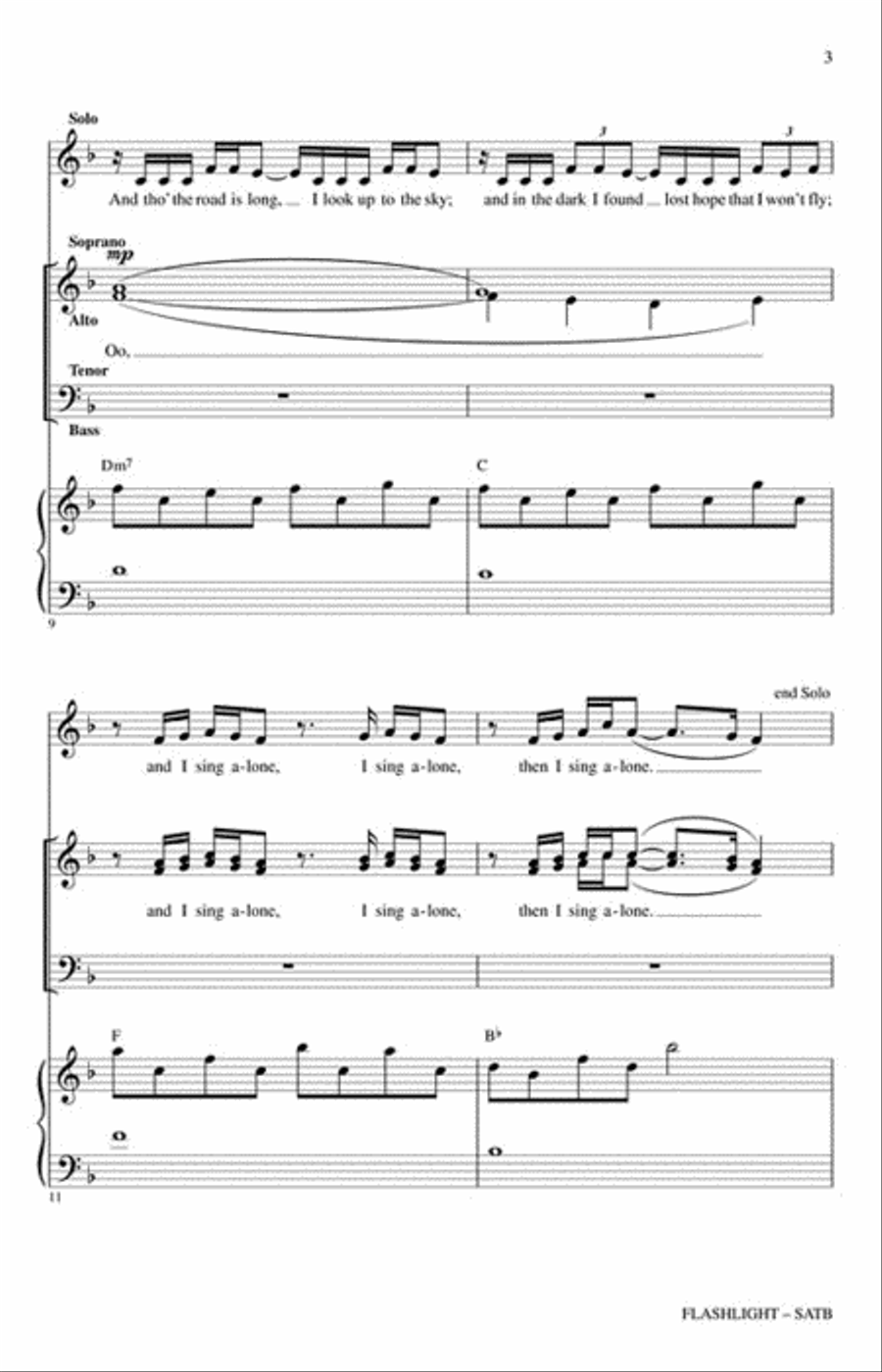 Flashlight 4-Part scores gallery preview page 3