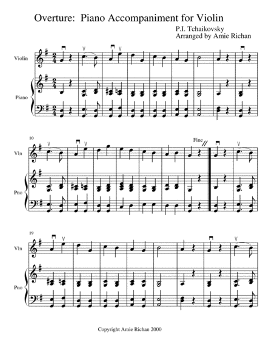 The Violinist's Nutcracker Violin Solo scores gallery preview page 2