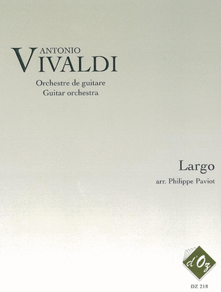 Book cover for Largo (extrait du Concerto en Ré majeur, RV 93)