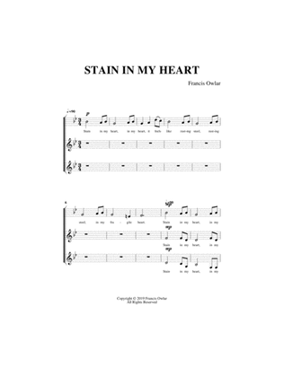 Stain In My Heart