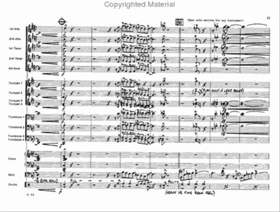 Storm Warning Storm Warning Jazz Ensemble scores gallery preview page 12