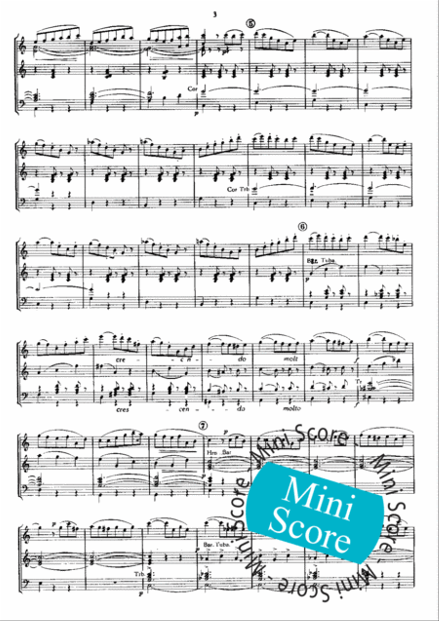 Faust Ballet Concert Band scores gallery preview page 7
