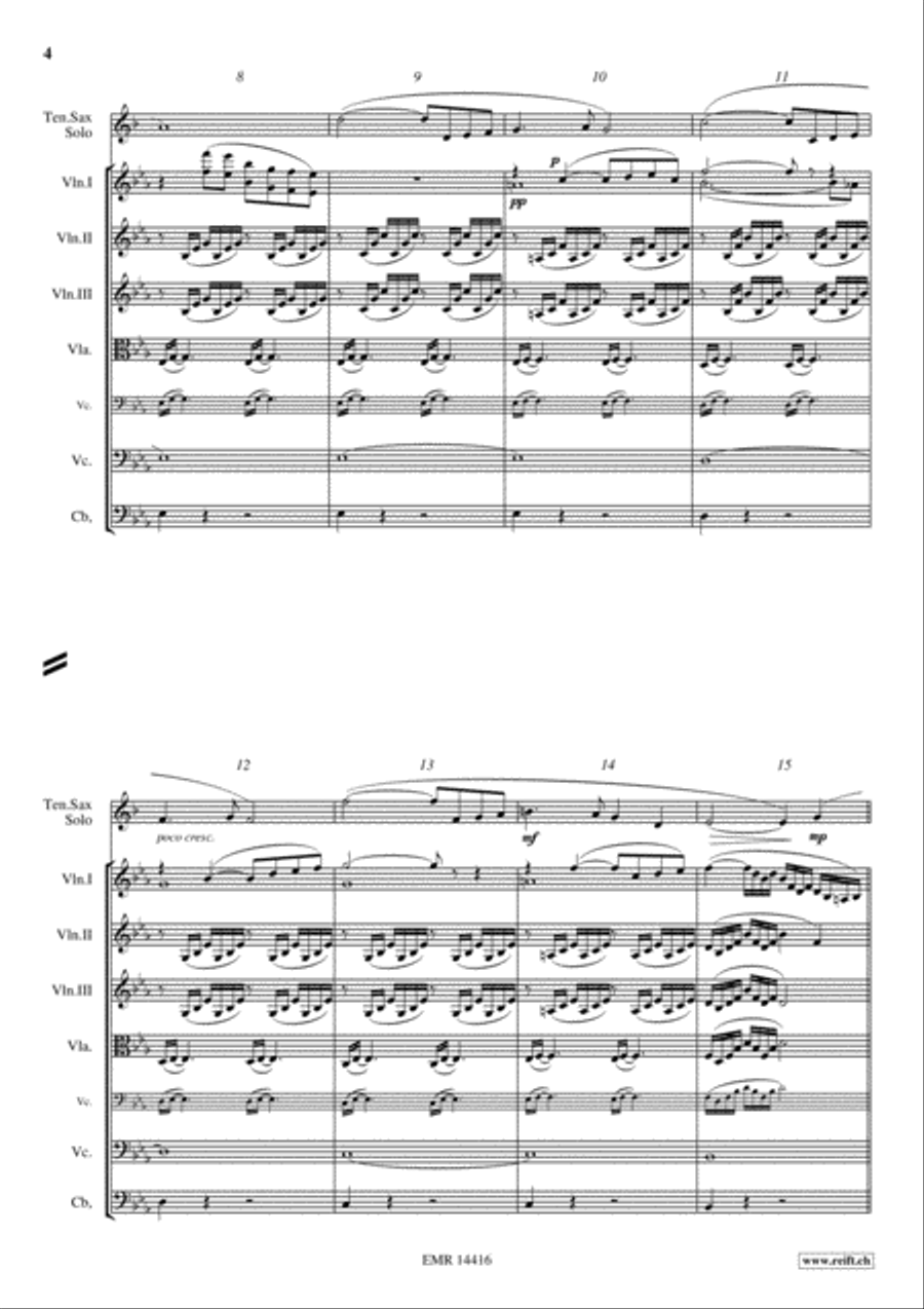 Ave Maria String Orchestra scores gallery preview page 4