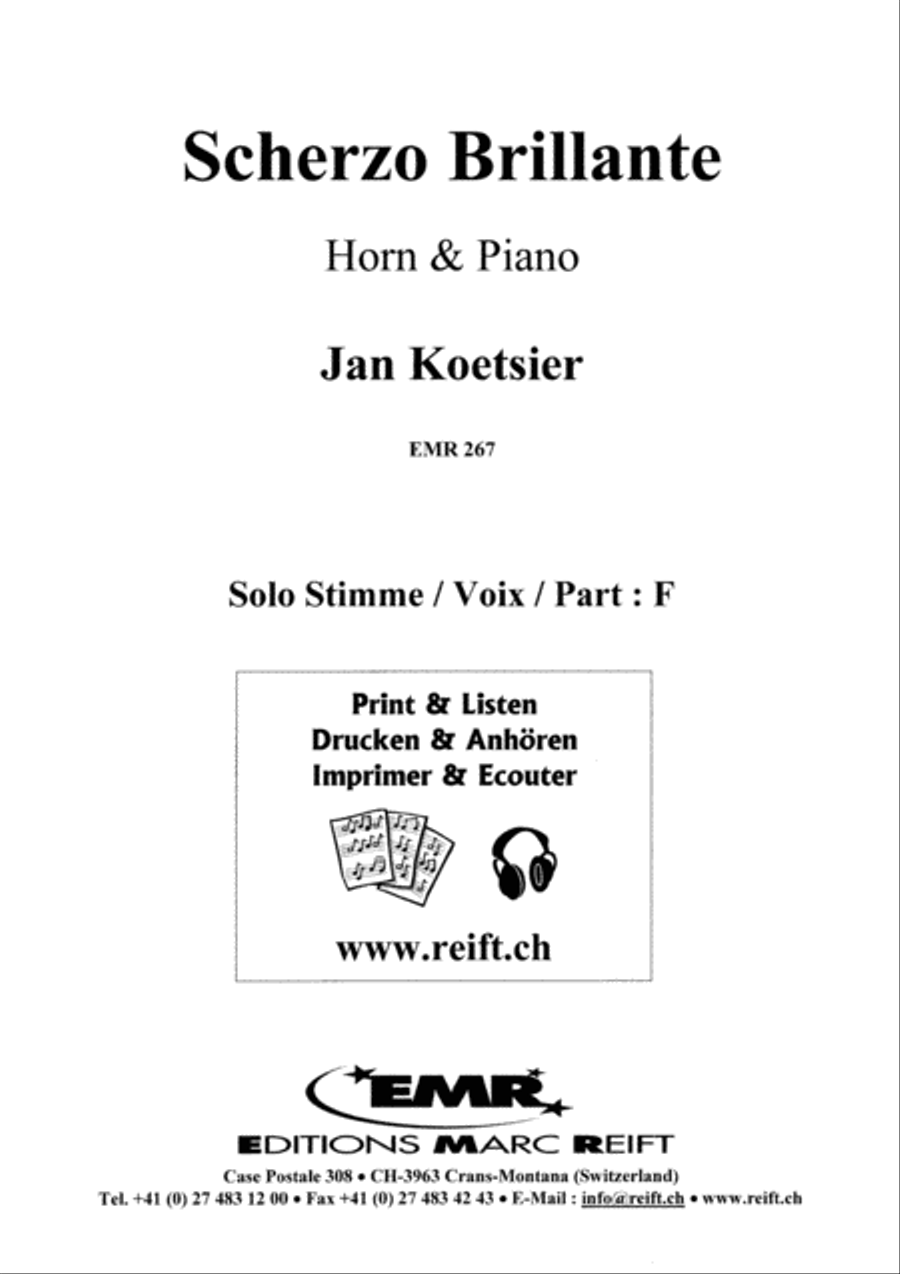 Scherzo Brilliante Horn scores gallery preview page 2