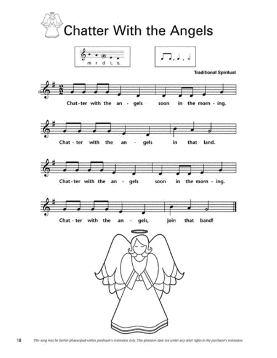 Kodaly in the Classroom – Intermediate (Set I) Choir scores gallery preview page 5