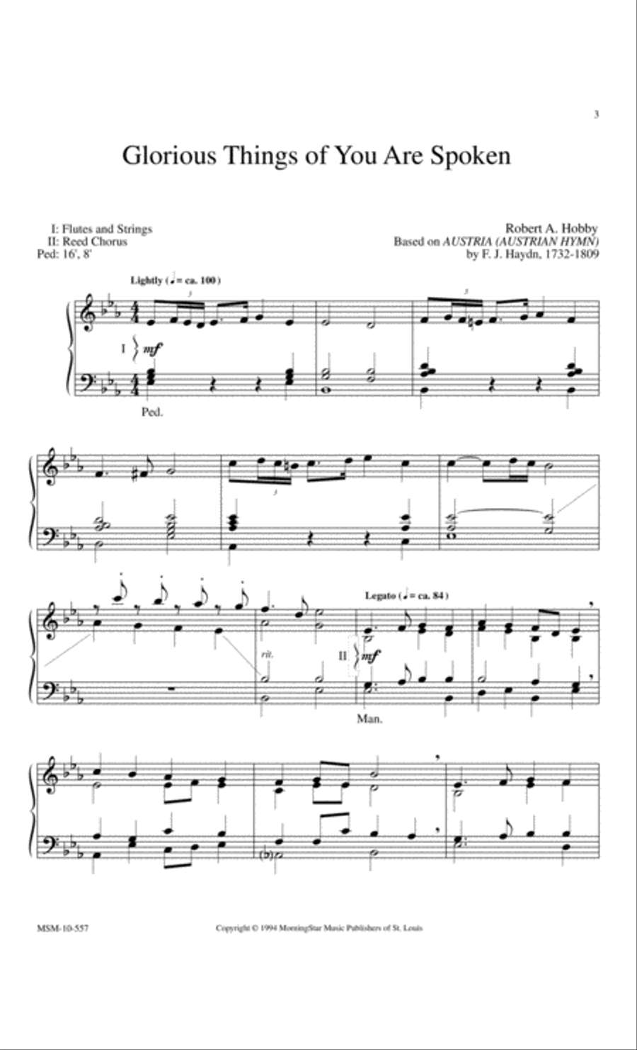 Voluntaries for Worship Organ scores gallery preview page 2