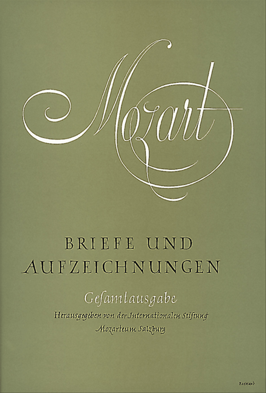 Briefe und Aufzeichnungen. Band 1-4 Collection / Songbook scores gallery preview page 1
