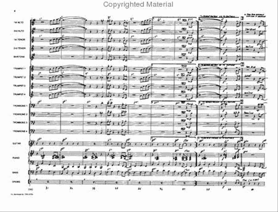 Chicken Franks Chicken Franks Jazz Ensemble scores gallery preview page 5