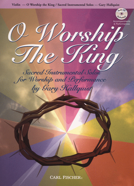 O Worship the King-Violin-Bk/CD
