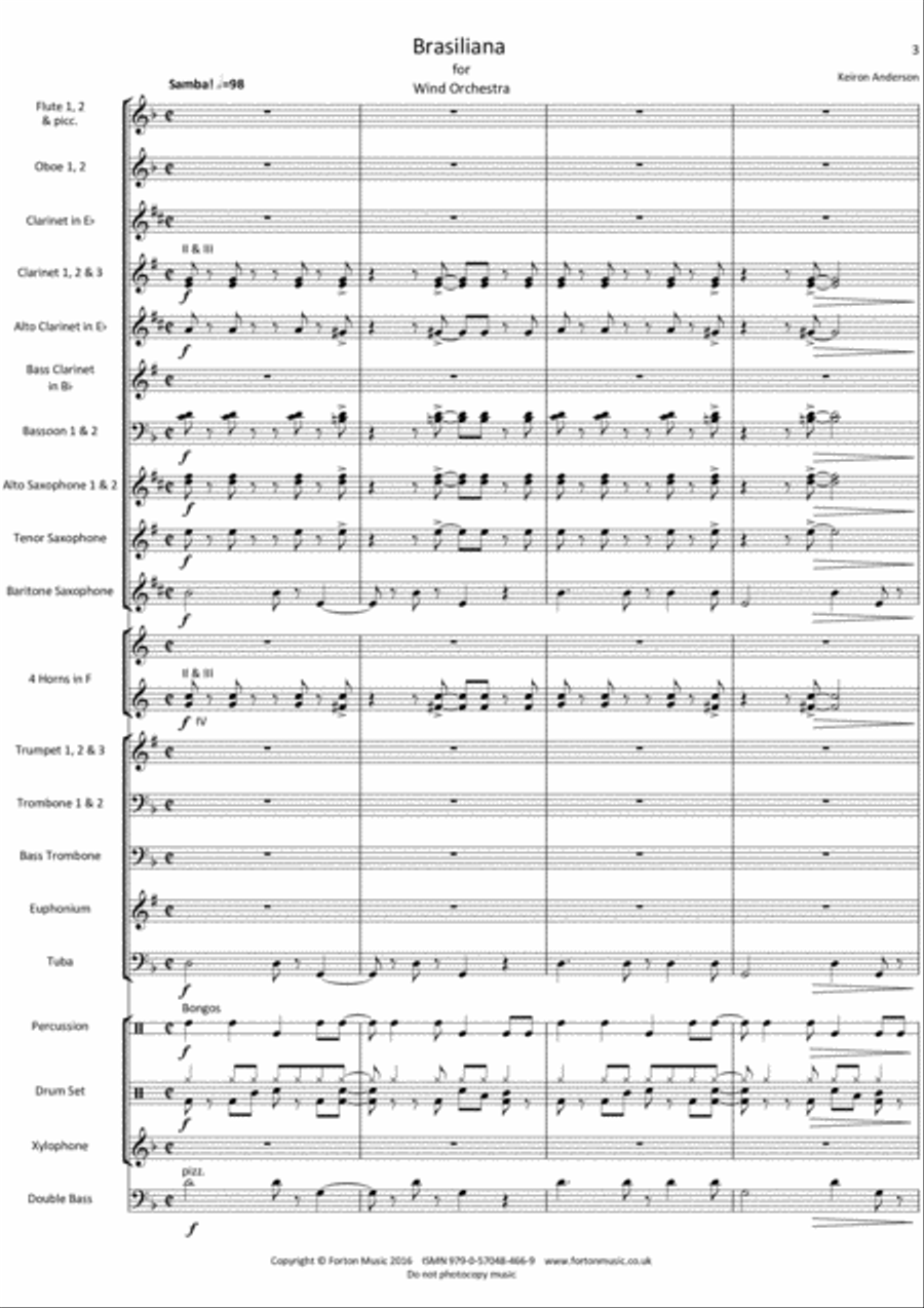 Brasiliana Brasiliana Set of Parts scores gallery preview page 3