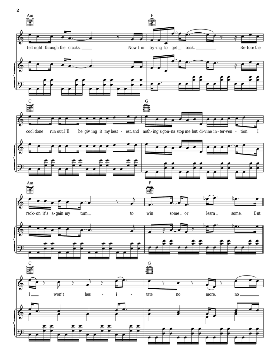 I'm Yours Acoustic Guitar scores gallery preview page 2