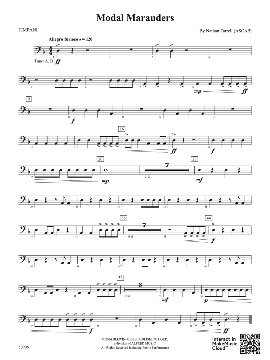 Modal Marauders: Timpani