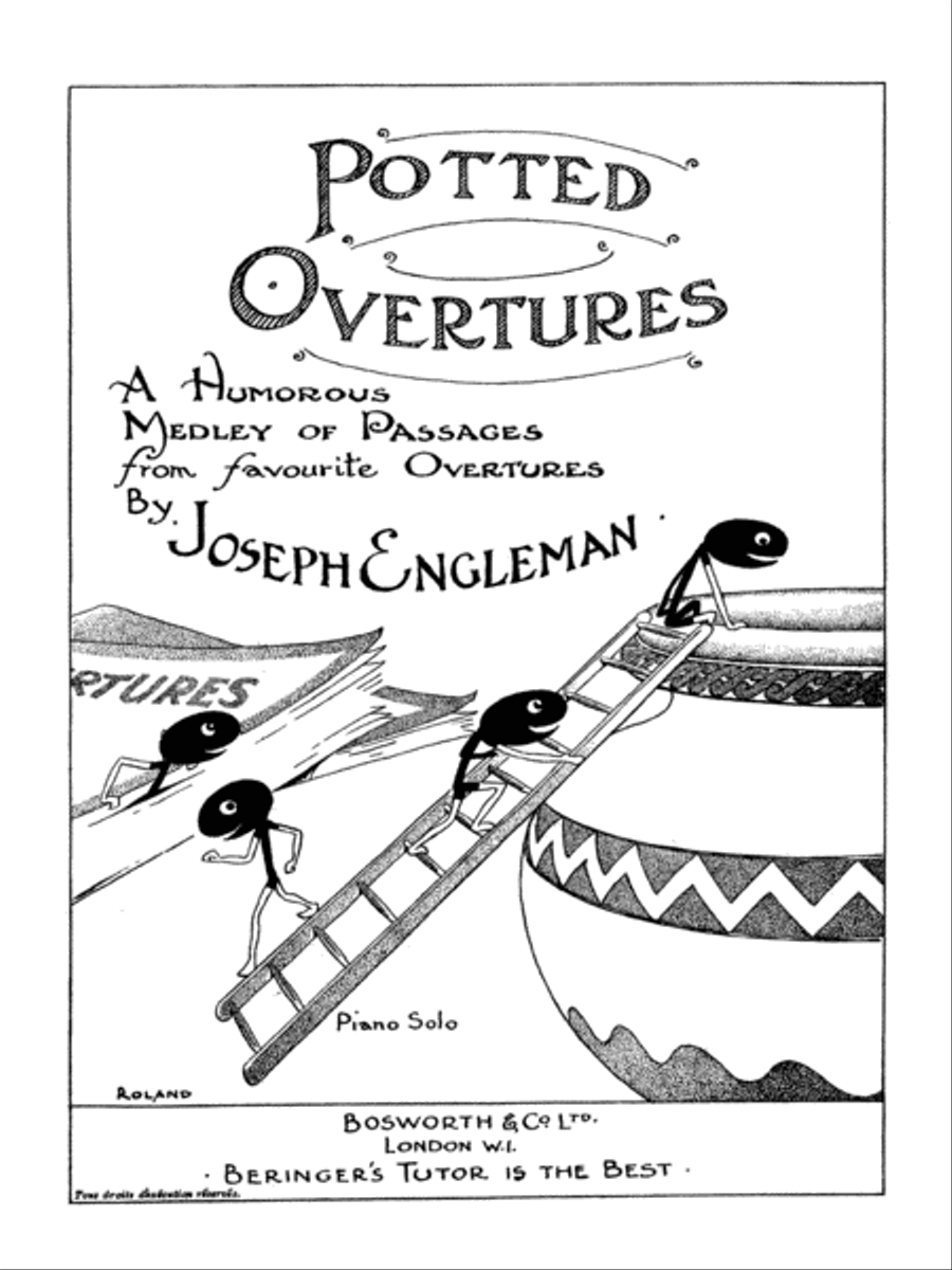 Potted Overtures: Piano Solo scores gallery preview page 1