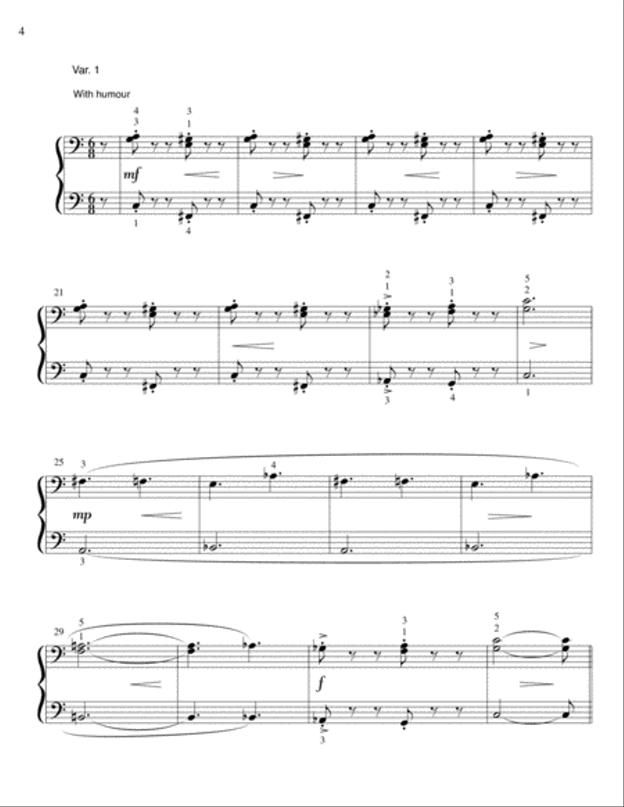 Pop! Goes the Weasel Duet Variations Piano Method scores gallery preview page 4
