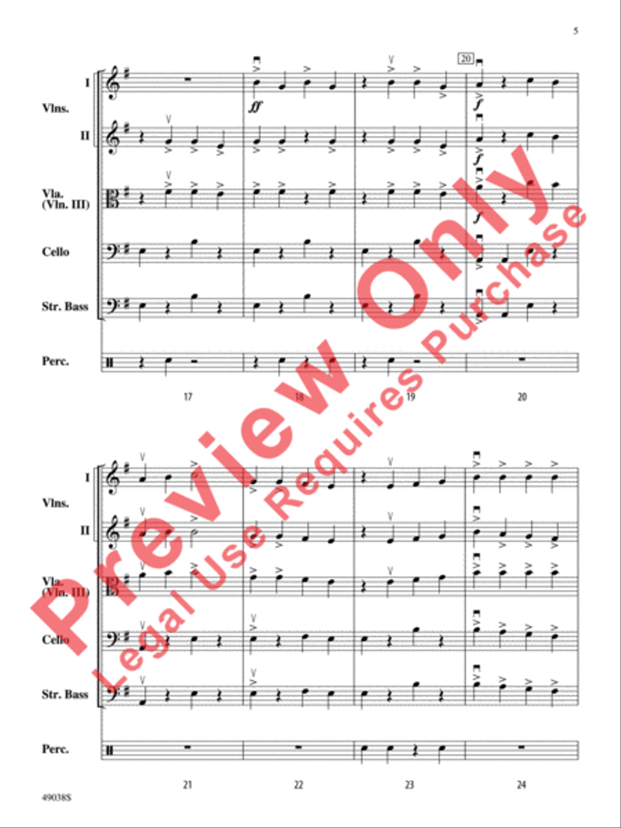 The 31st Day of Oktober String Orchestra scores gallery preview page 6