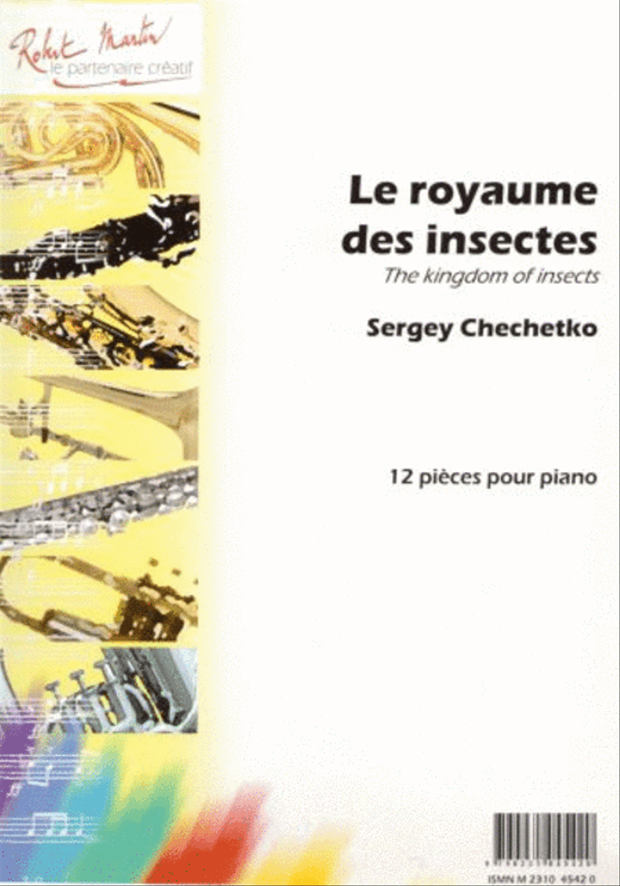 Le Royaume des insectes Piano Solo scores gallery preview page 1