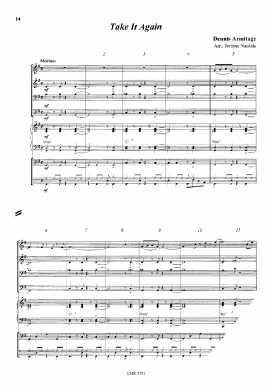 Be - Bop Be - Bop Concert Band scores gallery preview page 5