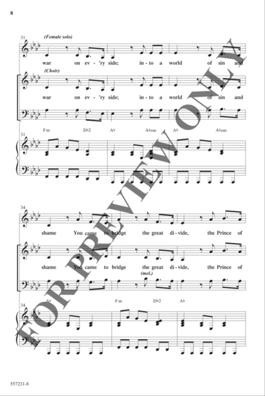 New Christmas Anthem Pak Vol 1 - Anthem Preview Pak Hymn Anthems scores gallery preview page 21