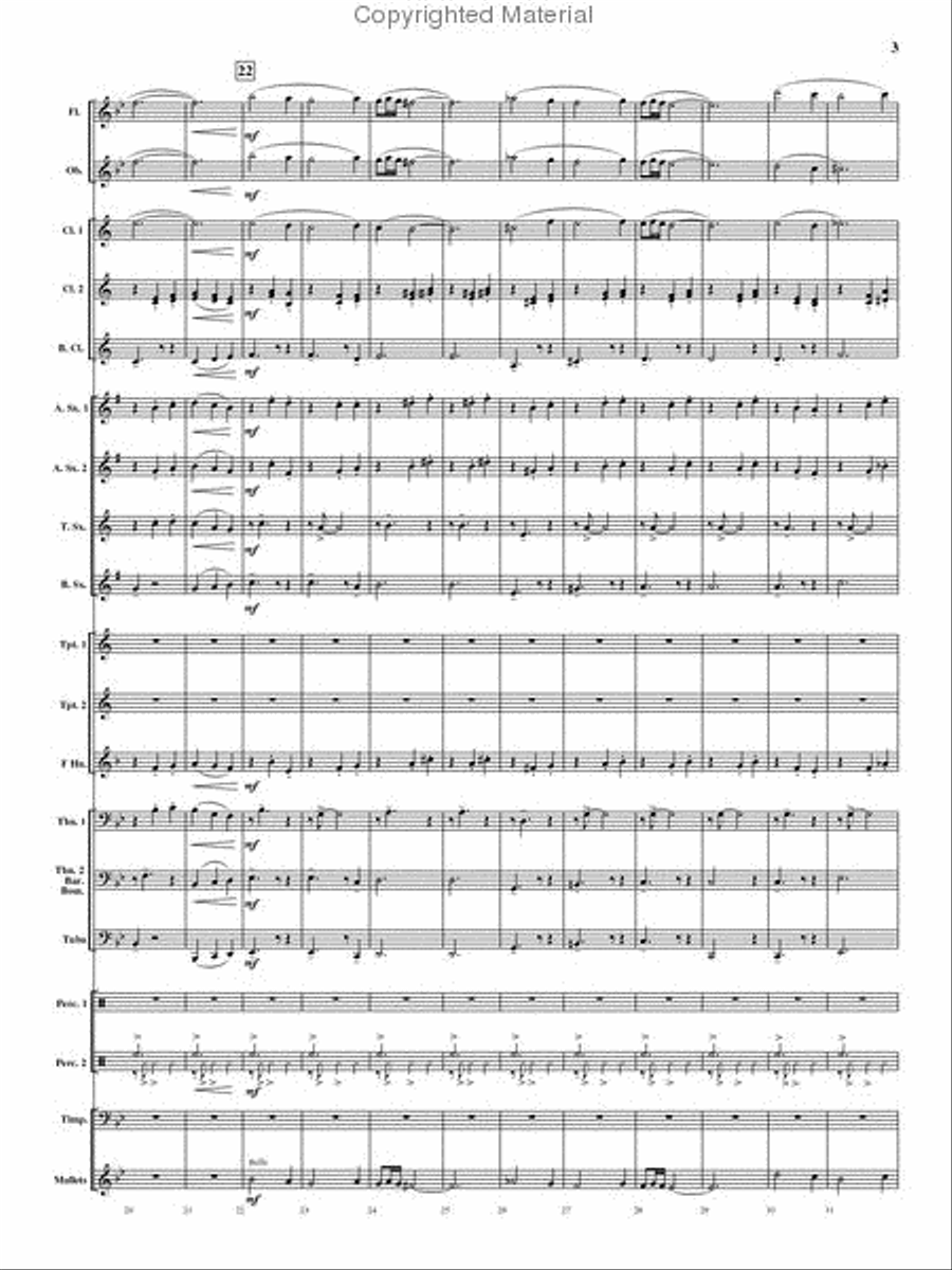 Viva Espania Concert Band scores gallery preview page 4