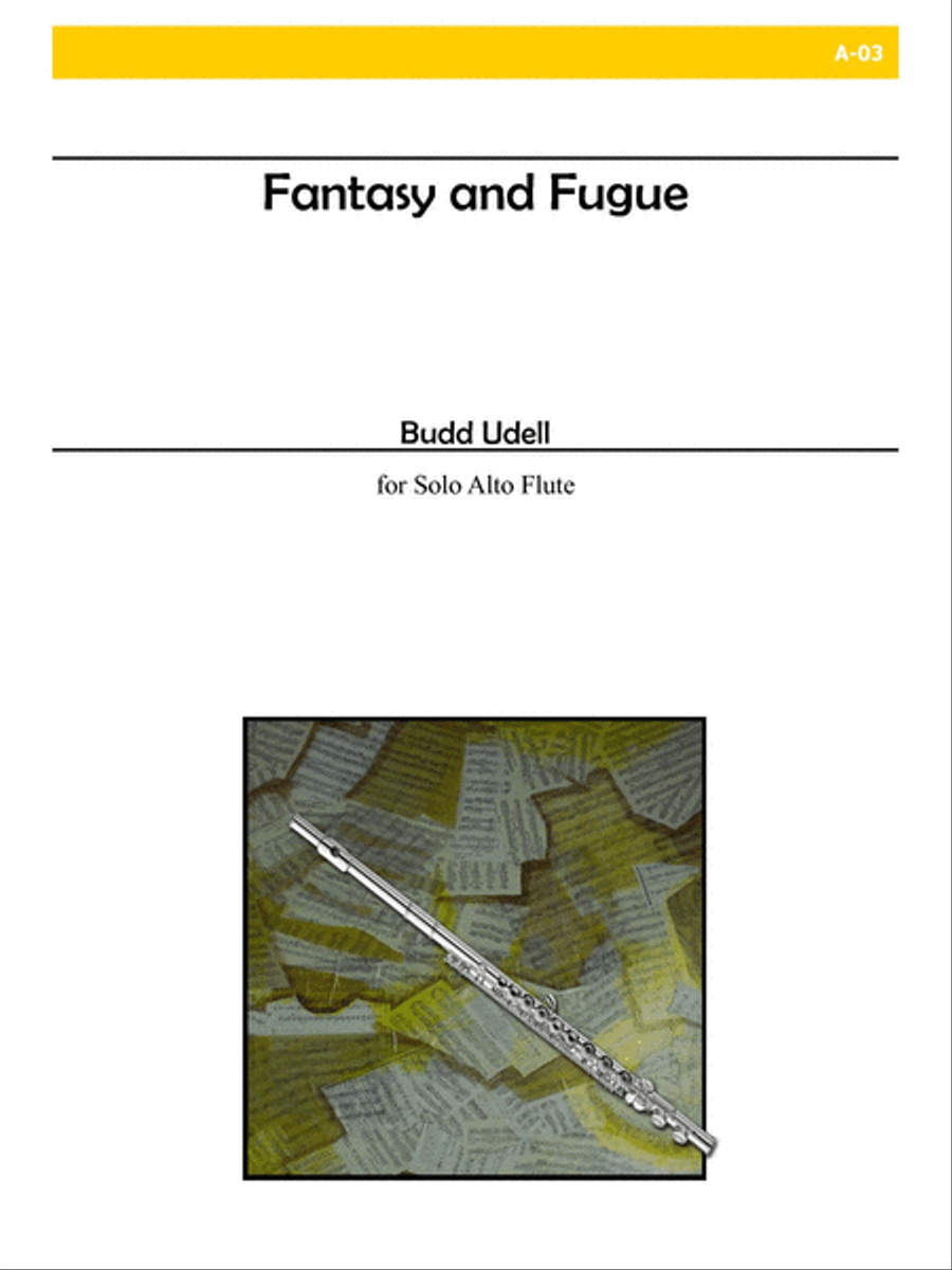 Fantasy and Fugue for Alto Flute Flute scores gallery preview page 1
