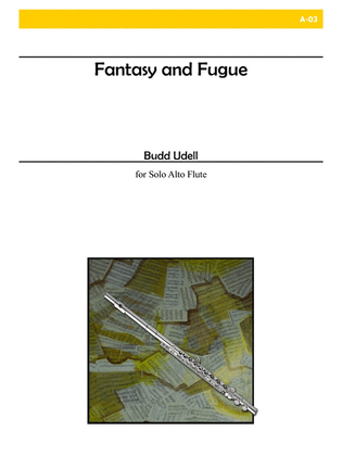 Book cover for Fantasy and Fugue for Alto Flute