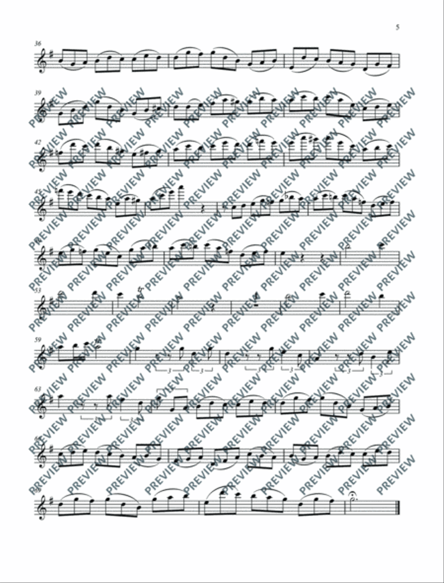 Classical Highlights for Flute Flute Solo scores gallery preview page 6