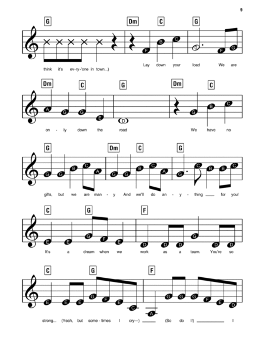 All Of You All Of You Easy Piano scores gallery preview page 6