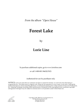 Book cover for Forest Lake
