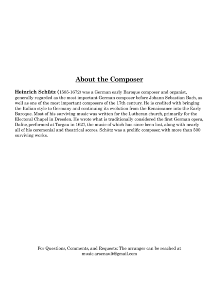 The Heavens Tell the Glory of God Chamber Music scores gallery preview page 2