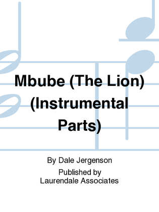 Mbube (The Lion) (Instrumental Parts)