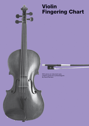 Book cover for Violin Fingering Chart