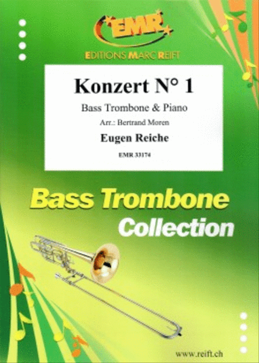 Konzert No. 1 Bass Trombone scores gallery preview page 1