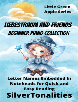 Book cover for Liebestraum and Friends Beginner Piano Collection