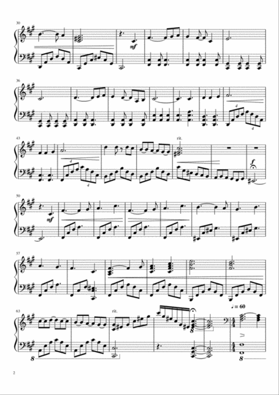 Zephyr - E.Currin Piano Solo scores gallery preview page 2