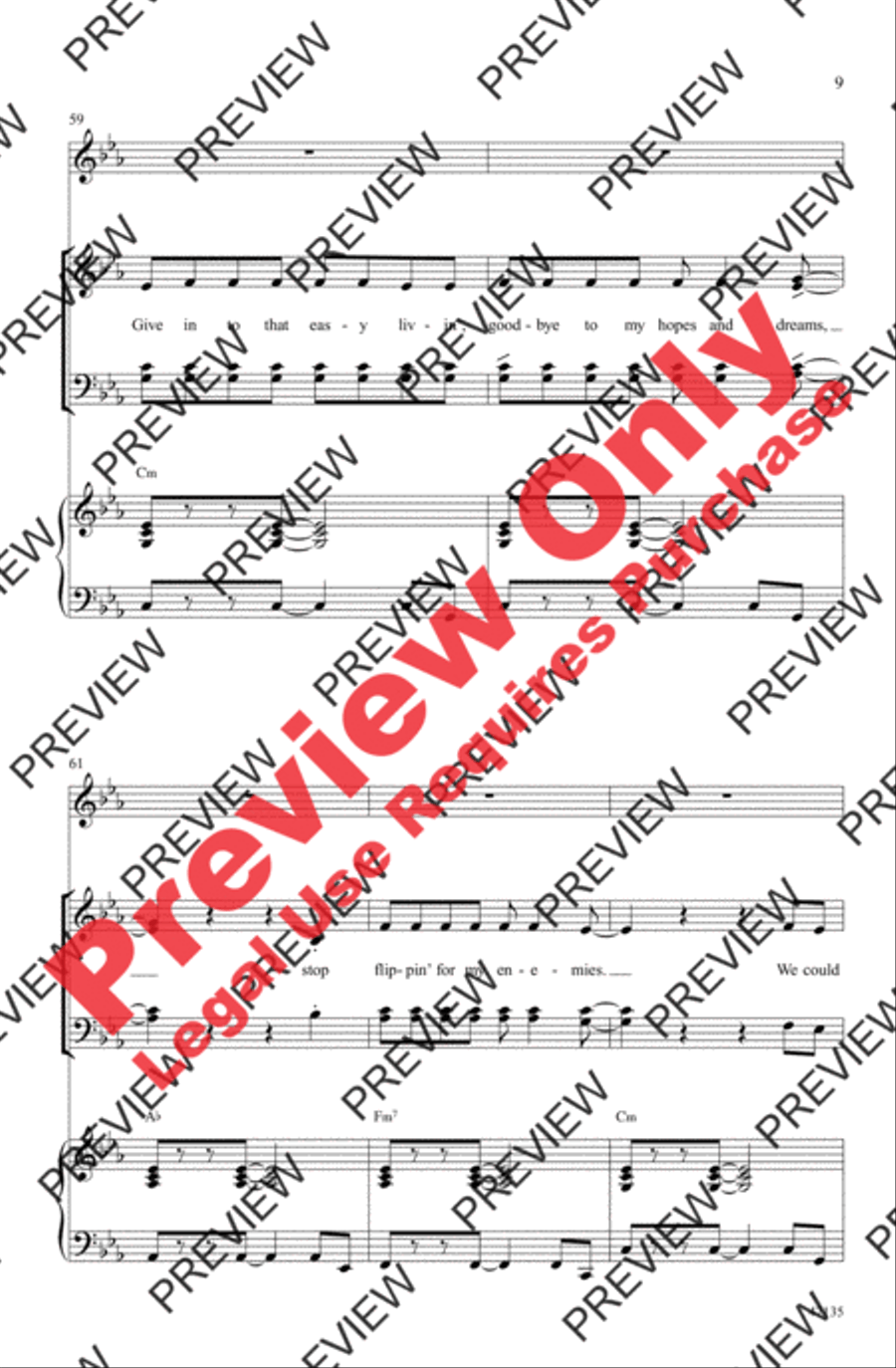 Feel It Still Feel It Still 4-Part scores gallery preview page 9