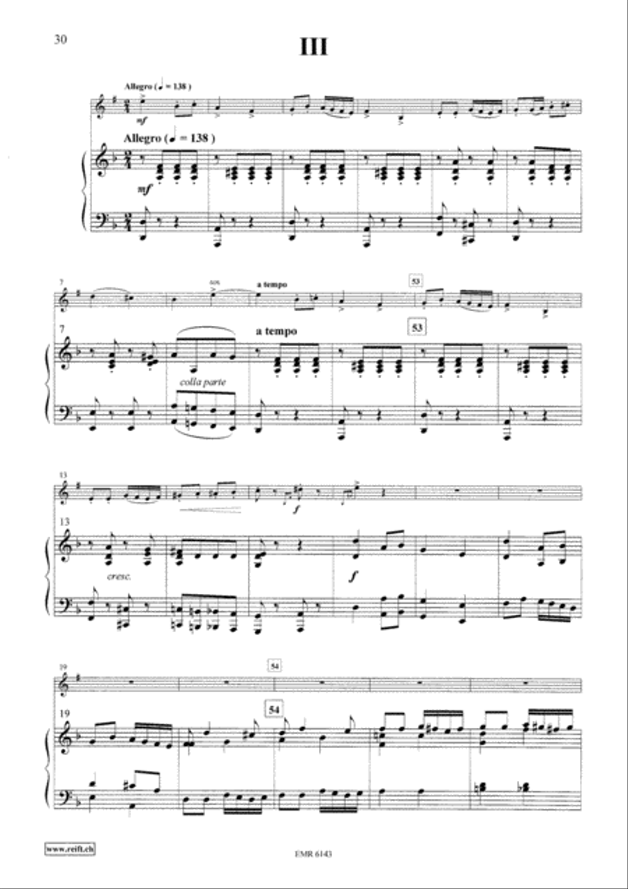 Concerto in D Minor Cornet scores gallery preview page 21