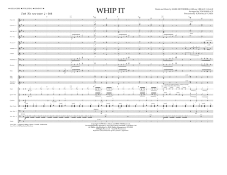 Whip It - Full Score