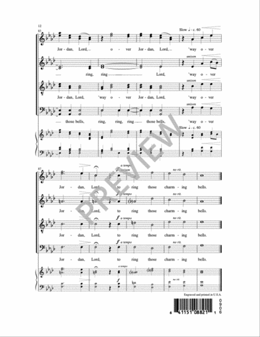 Mary And-A Martha SSAATTBB scores gallery preview page 7