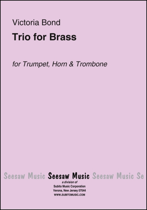 Book cover for Trio for Brass